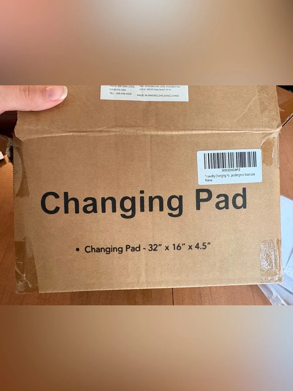 Honest Baby Changing Pad cover and generic changing pad BRAND NEW